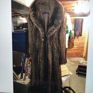 Vintage Raccoon Coat